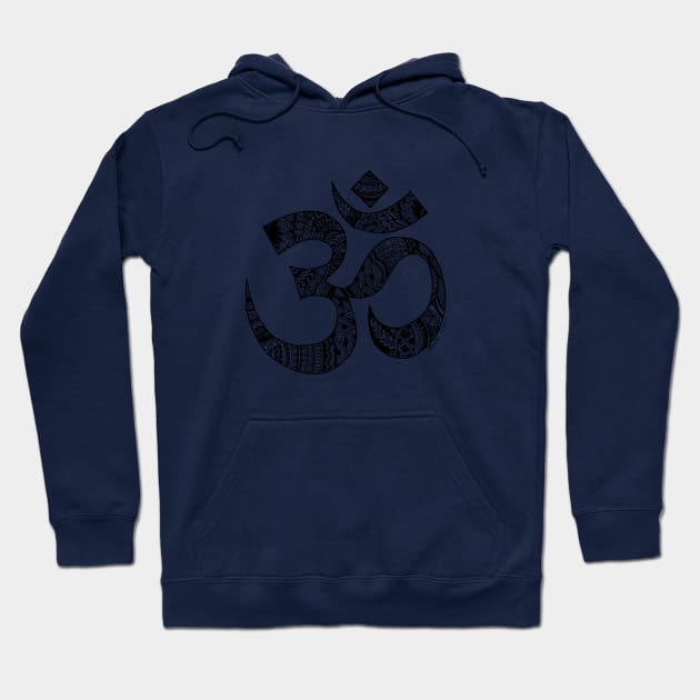 Om Hoodie by Shweta.Designs